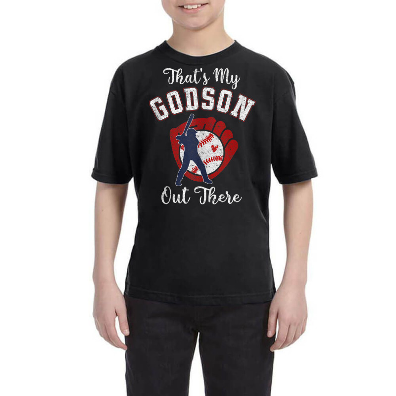 That's My Godson Out There Baseball Tee Ball Godparent Tank Top Youth Tee by nasson | Artistshot