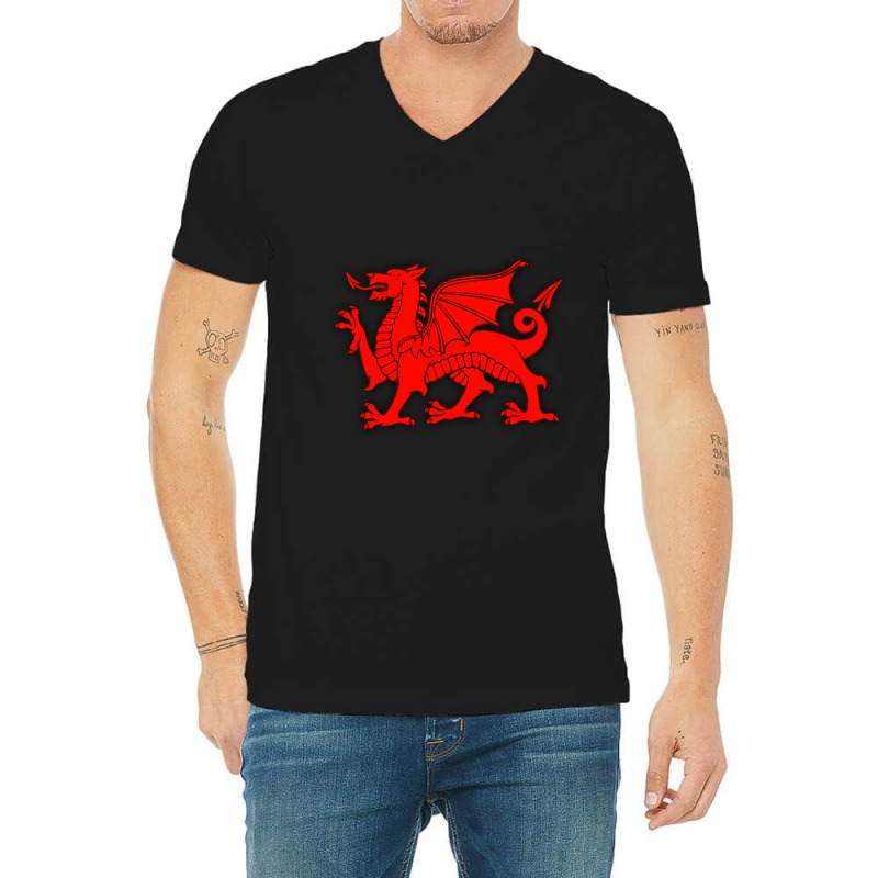 Owain Glyndwr V-neck Tee | Artistshot