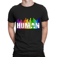 Human Flag Lgbt Gay Pride Transgender Gift  Tshirt T-shirt | Artistshot