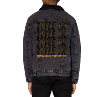 Title Ix 50th Anniversary Us Education Amendments 50 Years Pullover Ho Unisex Sherpa-lined Denim Jacket | Artistshot