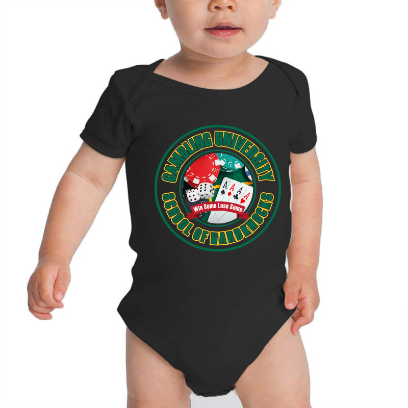 Gambling University - Wsls On Light Fabrics Baby Bodysuit | Artistshot