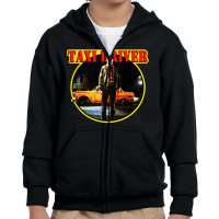 Taxi Driver Youth Zipper Hoodie | Artistshot