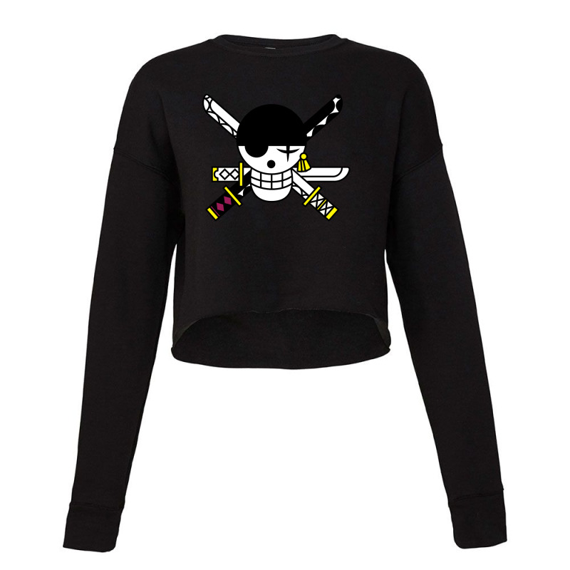 Pirate Hat Ghost Film Cropped Sweater | Artistshot