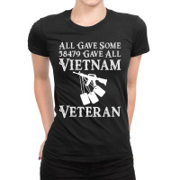 Vietnam Veteran 58479 Gave All Tees Soldiers Men Women Ladies Fitted T-shirt | Artistshot