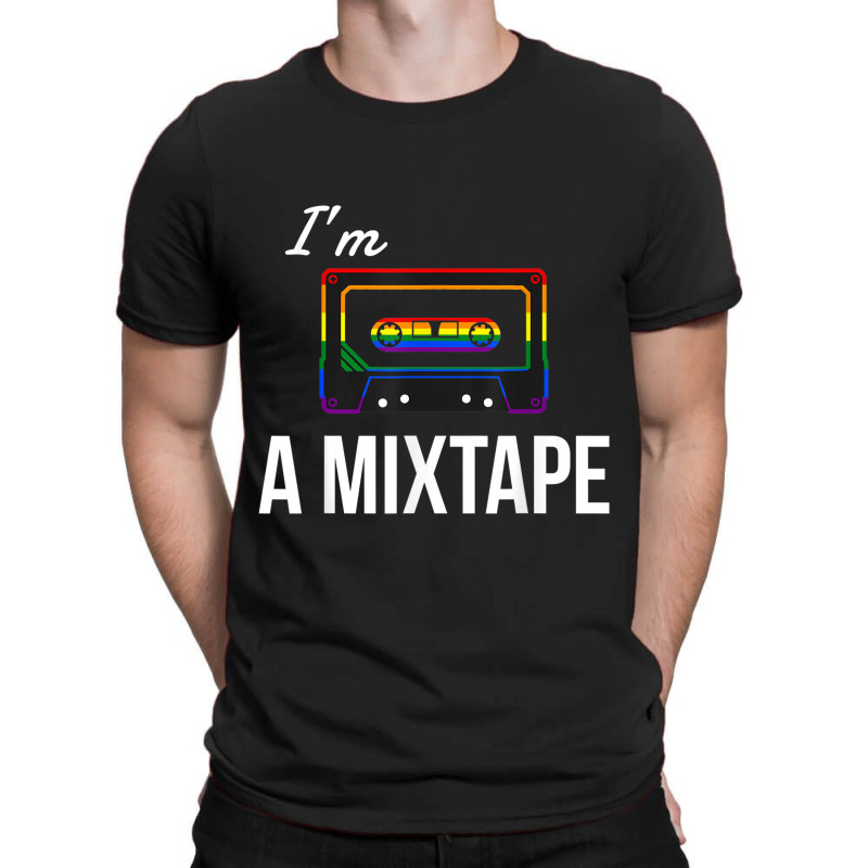 I M A Mixtape Lgbt Gay Pride Rainbow Tshirt Gift Idea T-shirt | Artistshot