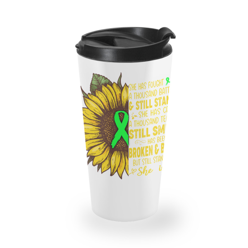 Gastroschisis Awareness She Is A Gastroschisis Warrior She Is Me Travel Mug | Artistshot