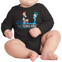 My Life As A Teenage Robot Brad, Tuck And Jenny Tank Top Long Sleeve Baby Bodysuit | Artistshot