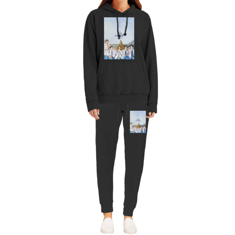 Hospital Playlist- K Drama Pop Art Poster Hoodie & Jogger Set | Artistshot