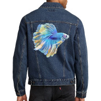 Paradise Betta T  Shirt Paradise Betta Fish T  Shirt Men Denim Jacket | Artistshot