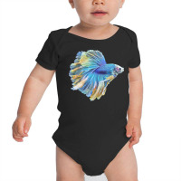 Paradise Betta T  Shirt Paradise Betta Fish T  Shirt Baby Bodysuit | Artistshot