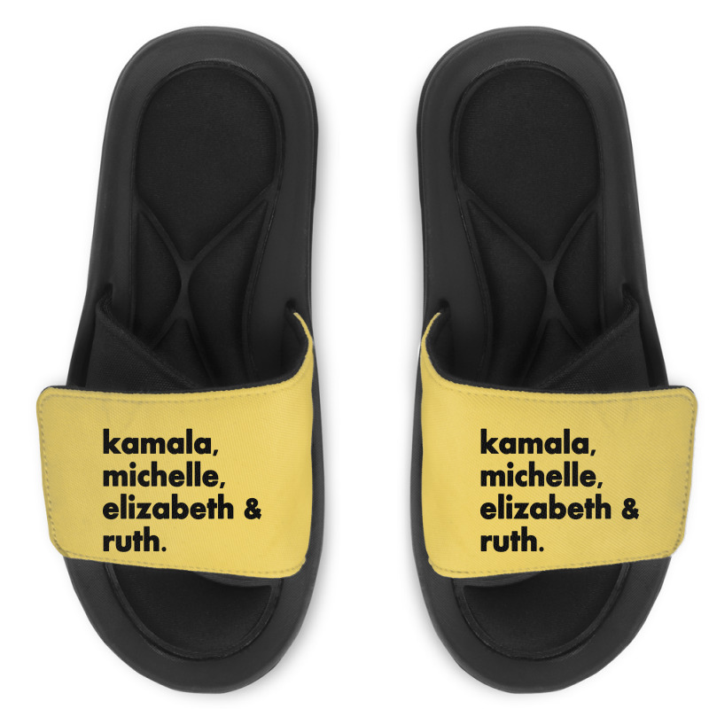 Kamala Michelle Rbg Elizabeth Ruth Slide Sandal | Artistshot