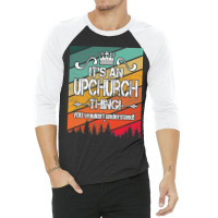 Upchurch Vintage Square Design 3/4 Sleeve Shirt | Artistshot