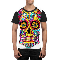 Sugar Skull Shirt Dia De Los Muertos Day Dead Calavera Gift Tank Top Graphic T-shirt | Artistshot