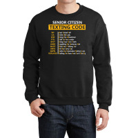 Senior Citizens Texting Code For Grandpa Crewneck Sweatshirt | Artistshot