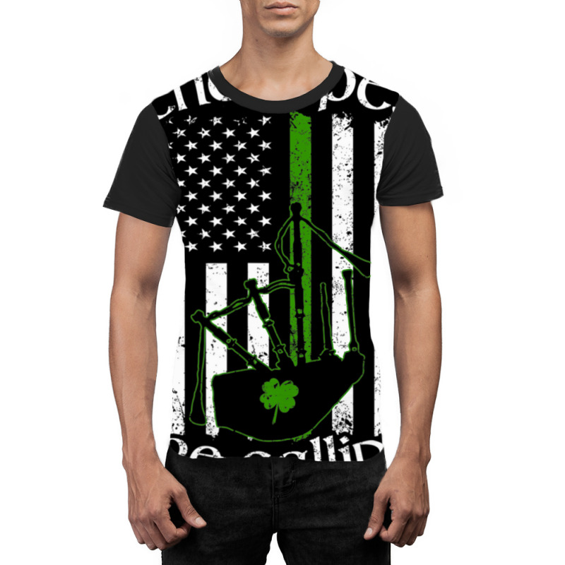 The Pipes Are Calling Kilt Scottish Bagpiper Graphic T-shirt by Boomtea | Artistshot