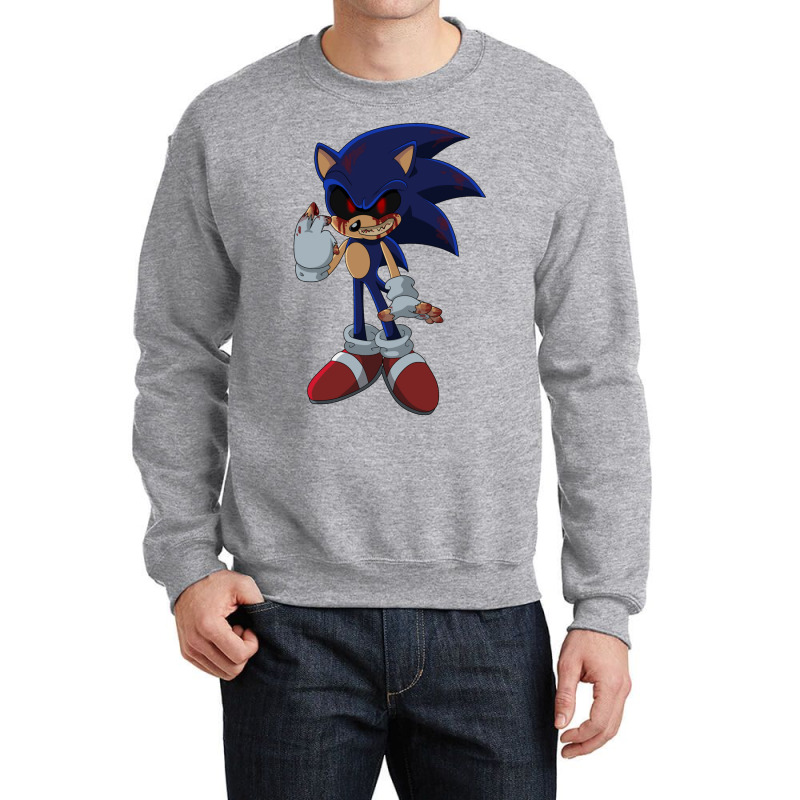 Crazy Sondgehog Anime Crewneck Sweatshirt | Artistshot