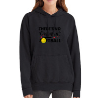 There's No Crying In Softball-8l3s8 Vintage Hoodie | Artistshot