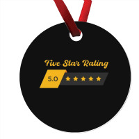 Five Star Rating Ornament | Artistshot