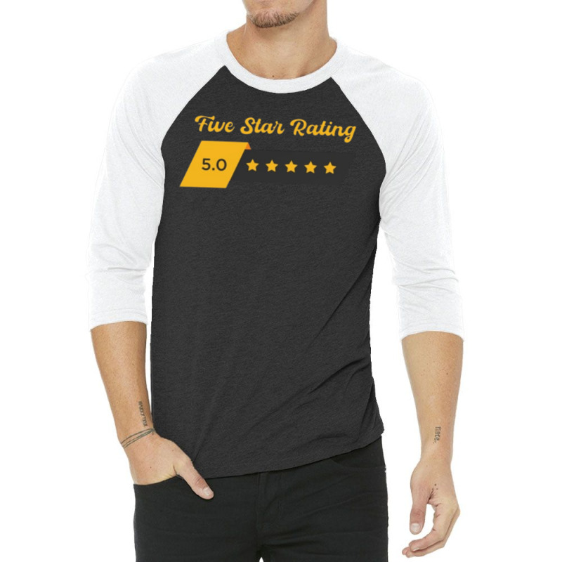 Five Star Rating 3/4 Sleeve Shirt | Artistshot