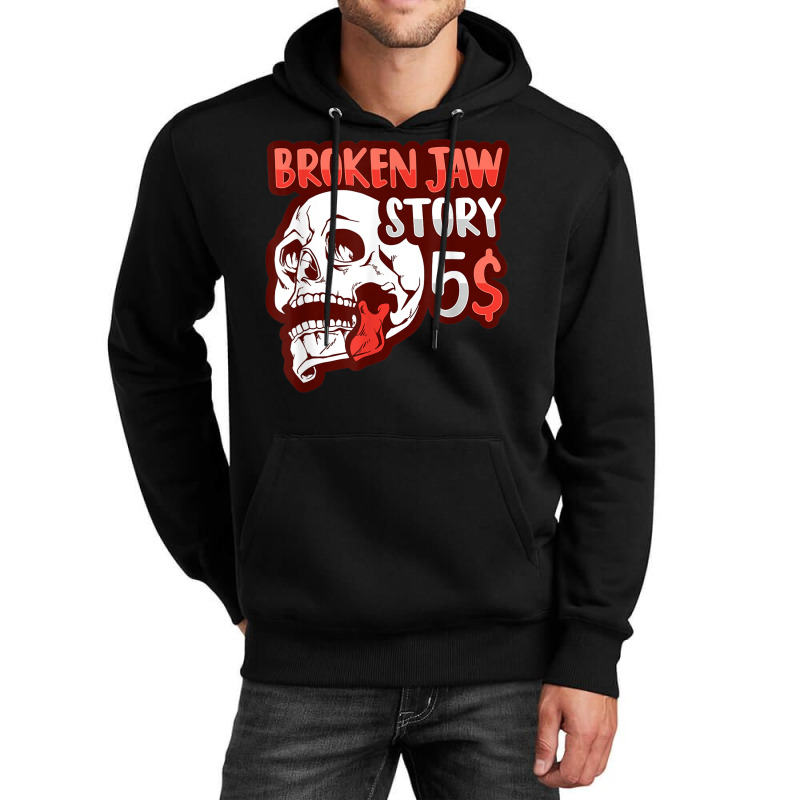 Broken Jaw Recovery Design For A Broken Jaw Survivor T Shirt Unisex Hoodie | Artistshot