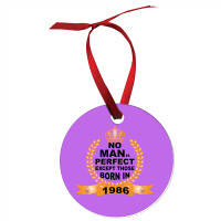 No Man Is Perfect Except Those Born In 1985 Ornament | Artistshot