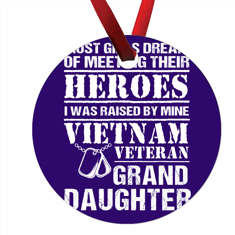 Vietnam Veteran Granddaughter Ornament | Artistshot