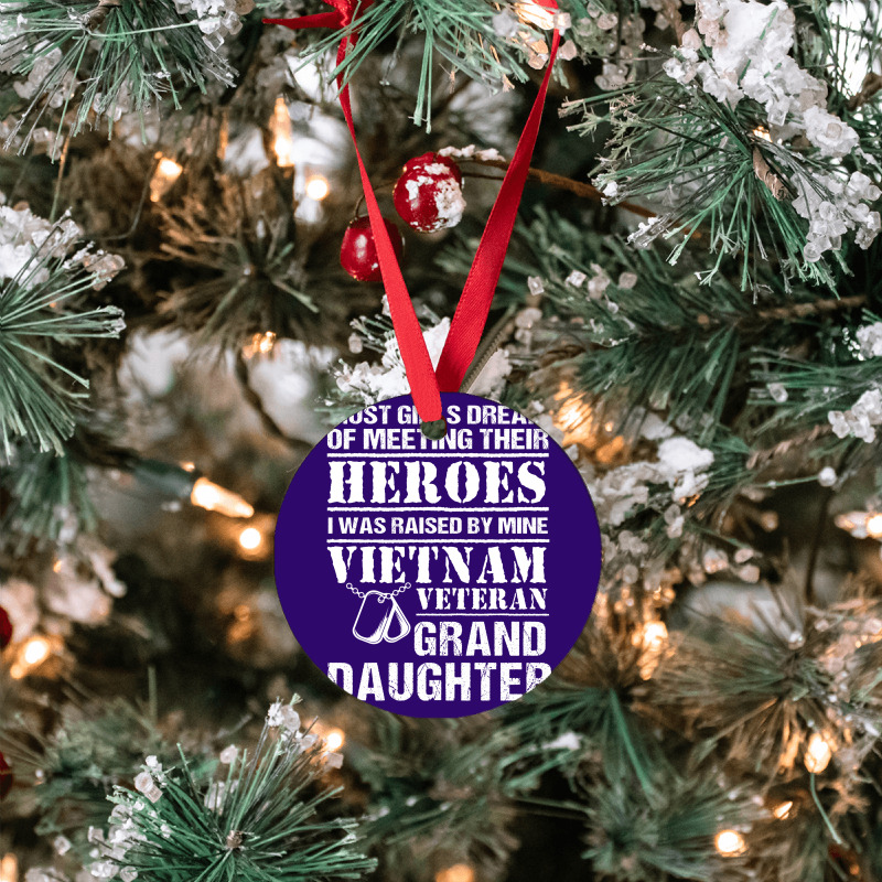 Vietnam Veteran Granddaughter Ornament | Artistshot