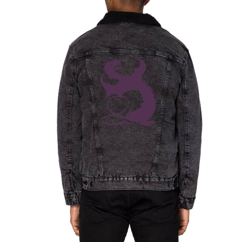 Dragon Unisex Sherpa-lined Denim Jacket | Artistshot
