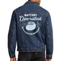 Battery Operated Pacemaker Recipient Heart Attack Survivor T Shirt Men Denim Jacket | Artistshot