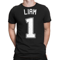 Liam Number One Athletic Sports Jersey T-shirt | Artistshot