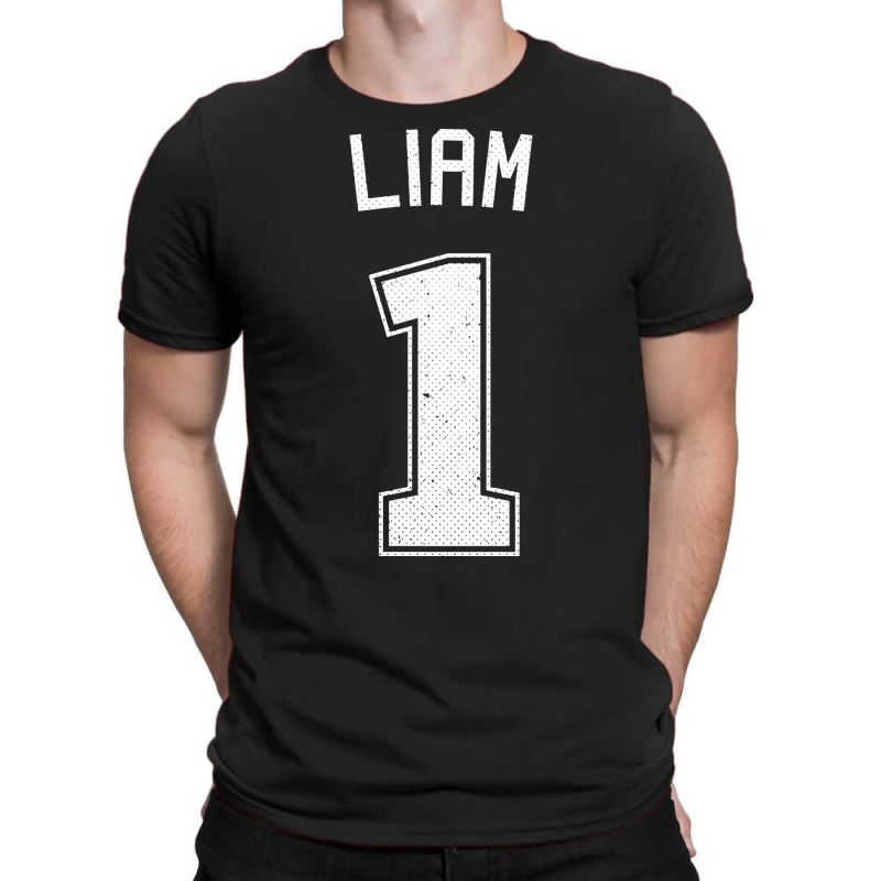 Liam Number One Athletic Sports Jersey T-Shirt by yumgaugeteuda | Artistshot