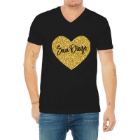 I Love San Diego California Usa V-neck Tee | Artistshot