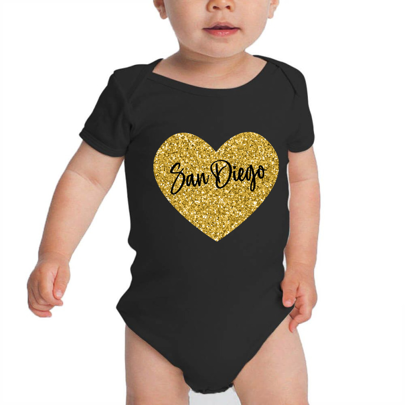 I Love San Diego California Usa Baby Bodysuit | Artistshot