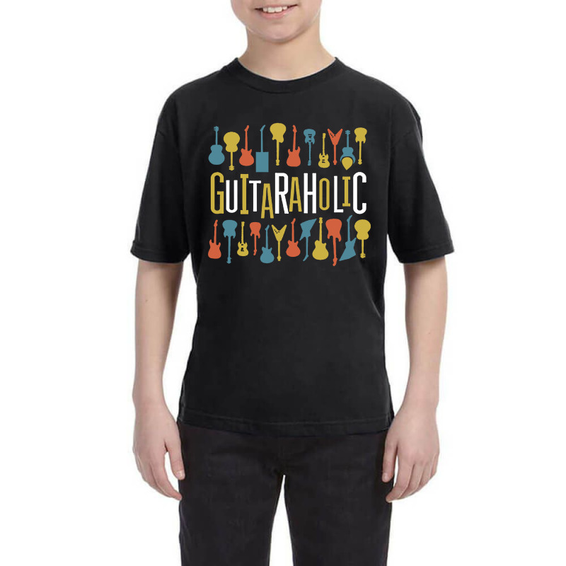 Guitaraholic Guitar Lovers Youth Tee | Artistshot