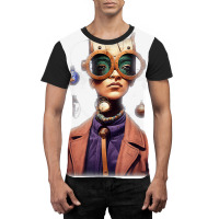 Portrait Old Afrikan Wiseman Wearing Retro Futuristic T Shirt Graphic T-shirt | Artistshot