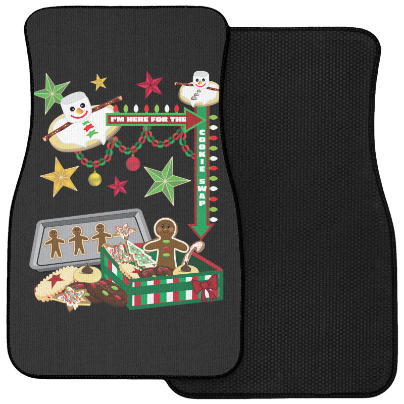 I'm Here For The Cookie Swap! Front Car Mat by Inmamlil638 | Artistshot