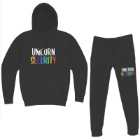 Halloween Dad Mom Daughter Adult Costume, Unicorn Security Hoodie & Jogger Set | Artistshot