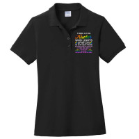 There Is This Trucker Who Lights Up My Life Funny Quote T Shirt Ladies Polo Shirt | Artistshot