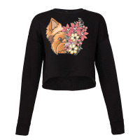 Yorkie T  Shirt Yorkshire Terrier With Flowers T  Shirt Cropped Sweater | Artistshot