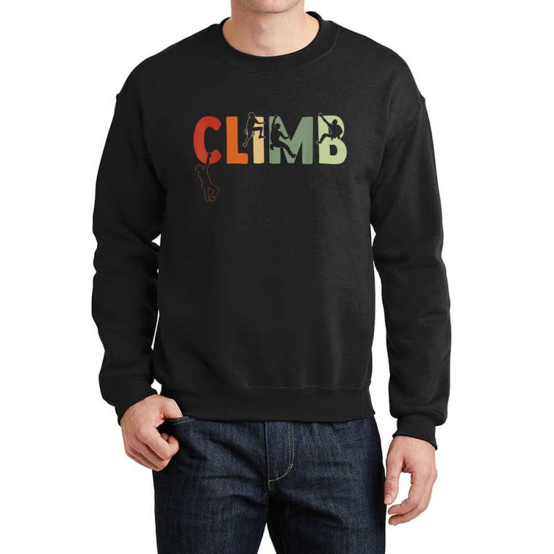 Climbing Bouldering Rock Climber Climbing Crewneck Sweatshirt | Artistshot