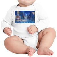 City Long Sleeve Baby Bodysuit | Artistshot