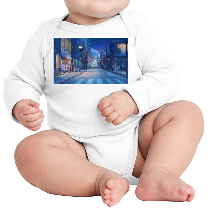 City Long Sleeve Baby Bodysuit | Artistshot