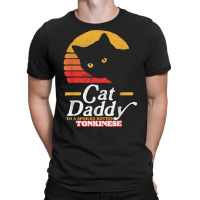 Retro Cat Daddy To A Spoiled Rotten Tonkinese Funny 80s T Shirt T-shirt | Artistshot