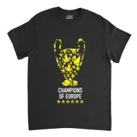 Liverpool Trophy Champions Of Europe Squad, Design Sports Classic T-shirt | Artistshot