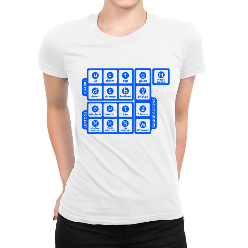 Particle Physics Ladies Fitted T-Shirt by DagDigDug | Artistshot