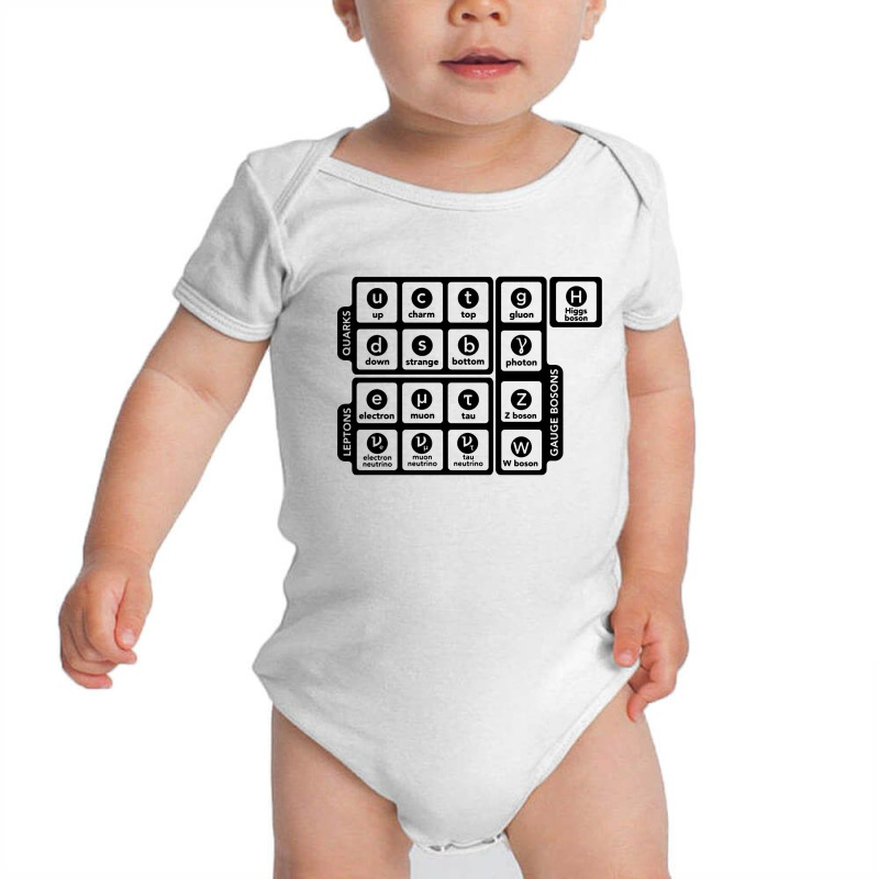 Particle Physics Baby Bodysuit by DagDigDug | Artistshot