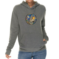 Grateful Sun Dead Monn Lightweight Hoodie | Artistshot