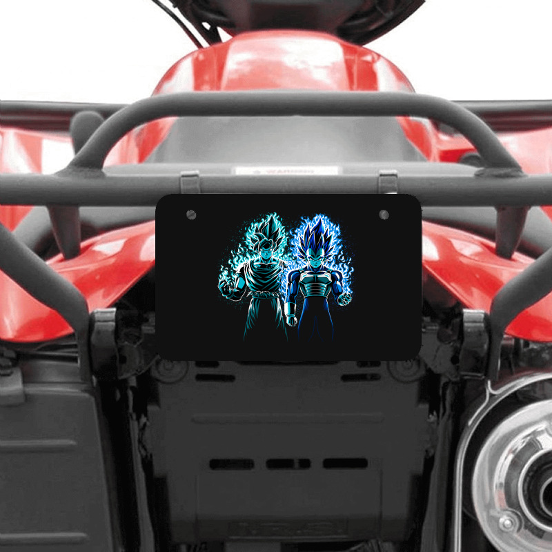 Blue God Warriors Atv License Plate | Artistshot