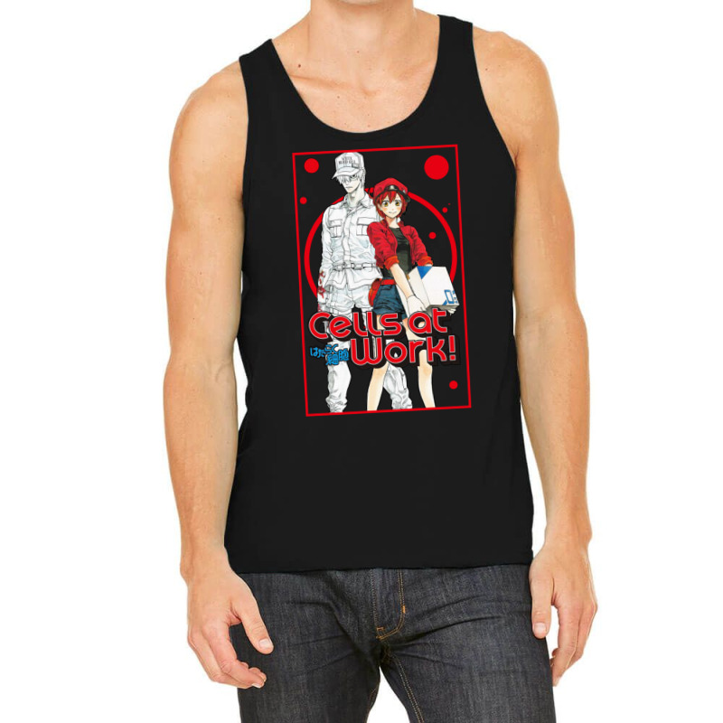 Anime Manga Cells At Work Characters! Tank Top by NicholetteJeanHastings | Artistshot