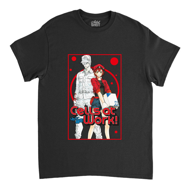 Anime Manga Cells At Work Characters! Classic T-shirt by NicholetteJeanHastings | Artistshot